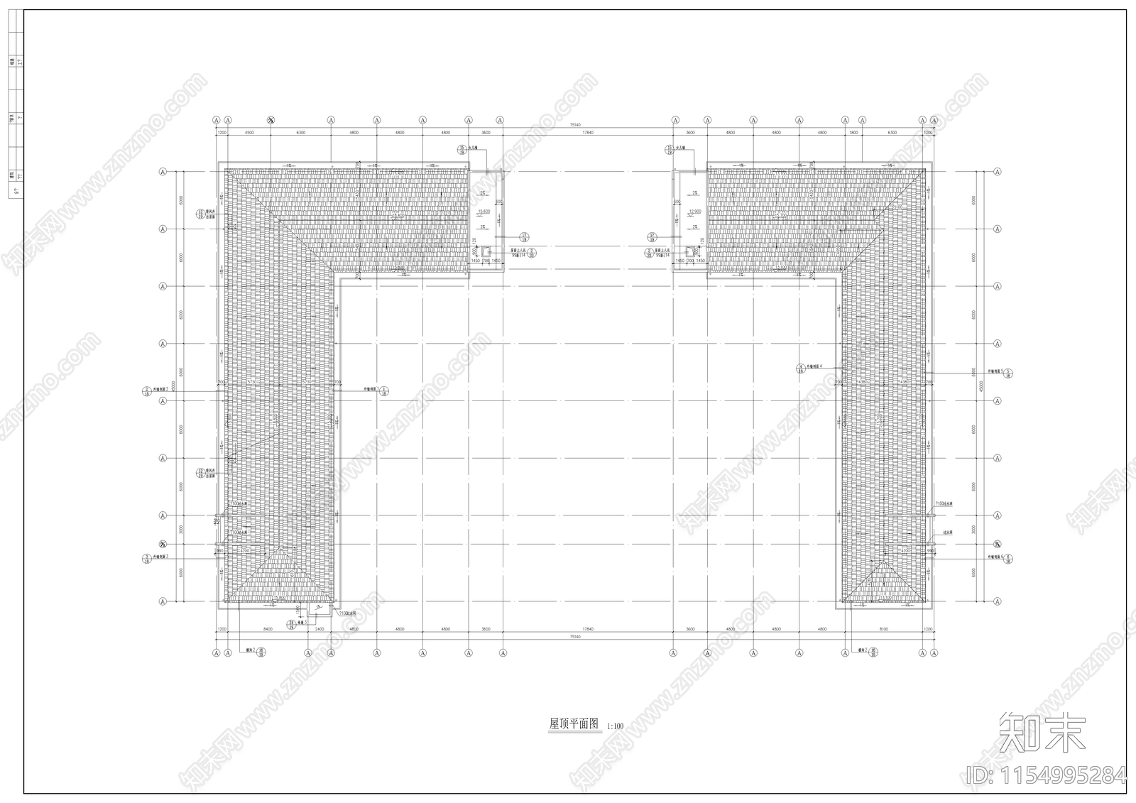 某中学综合楼cad施工图下载【ID:1154995284】