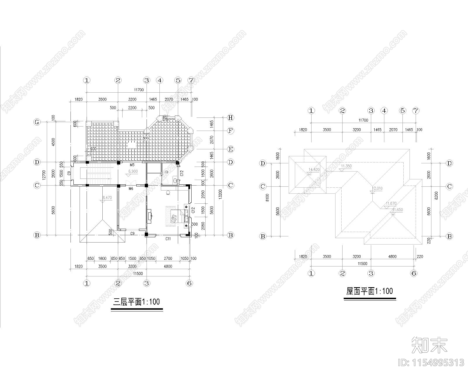 D089cad施工图下载【ID:1154995313】