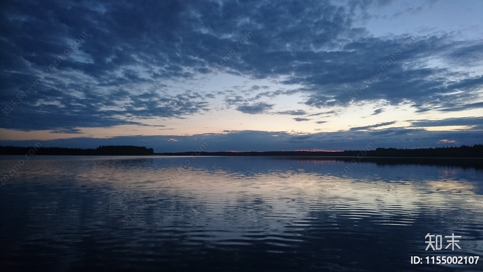 天空水面风光夕阳背景图片贴图下载【ID:1155002107】