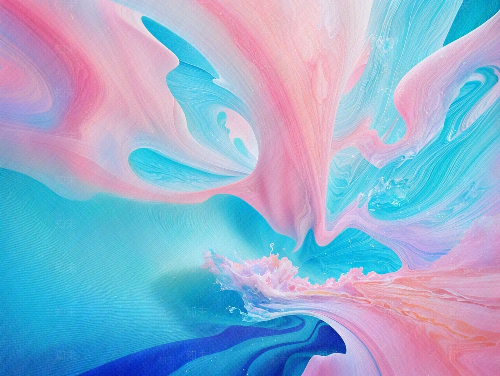 现代抽象流线壁纸贴图下载【ID:1155010482】