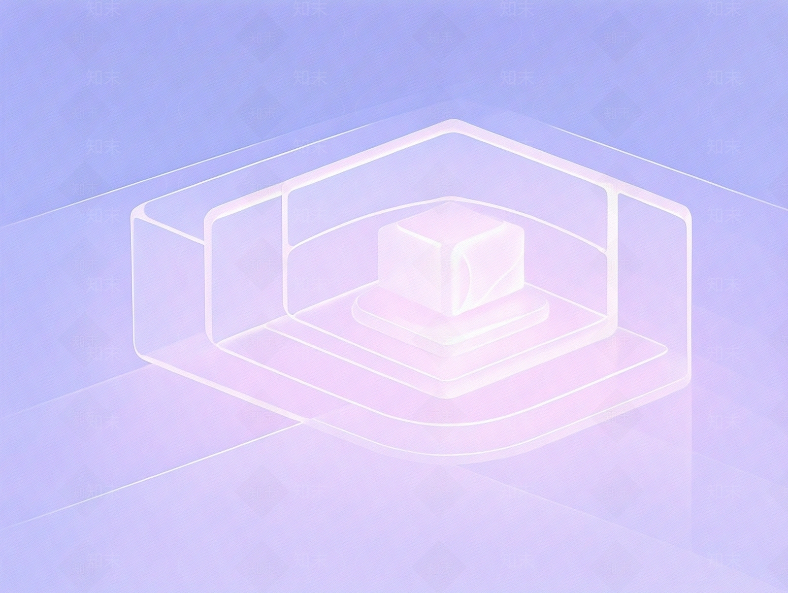 现代几何梦幻盒子壁纸贴图下载【ID:1155010856】