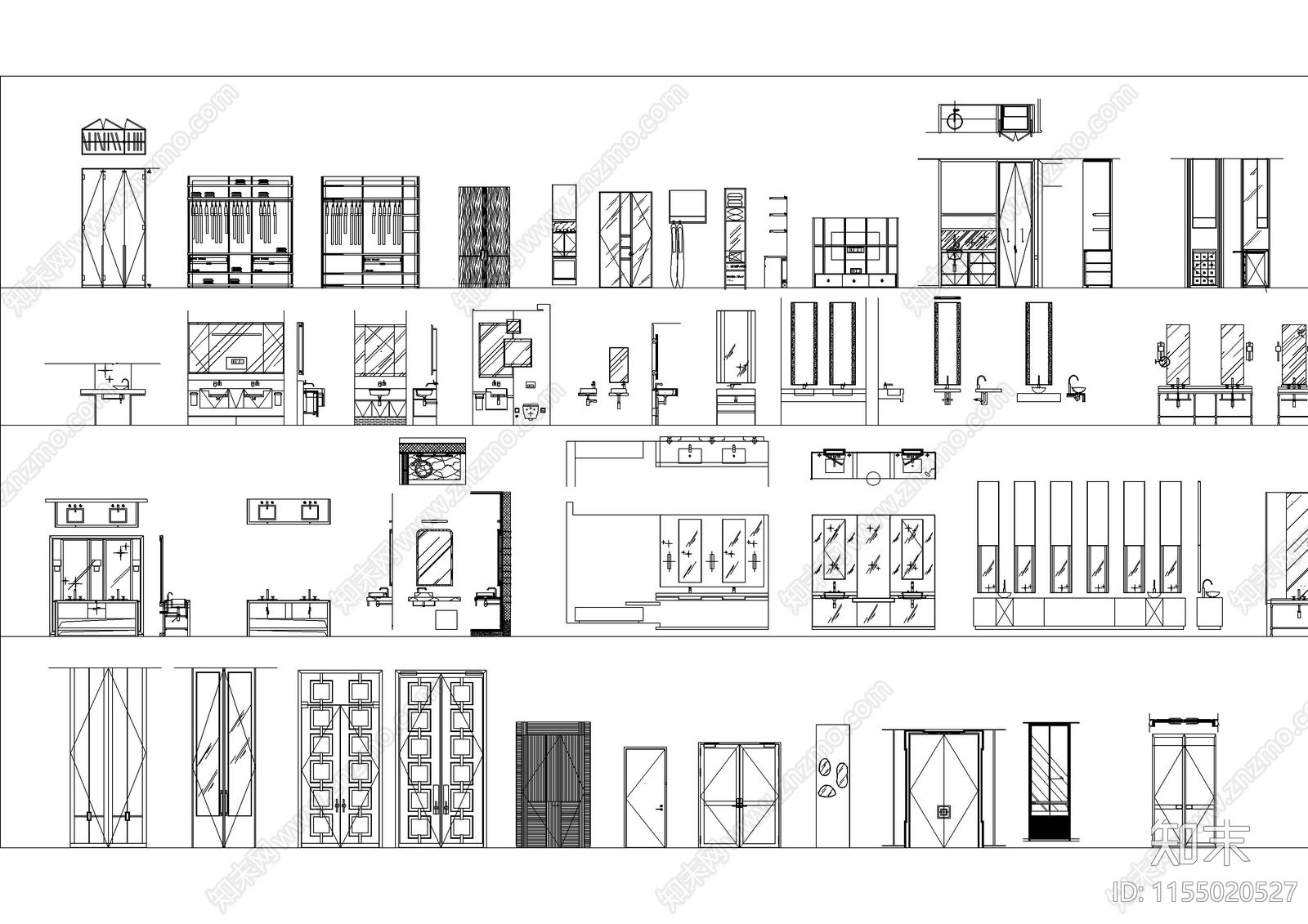2024精选超全工装综合图库集cad施工图下载【ID:1155020527】