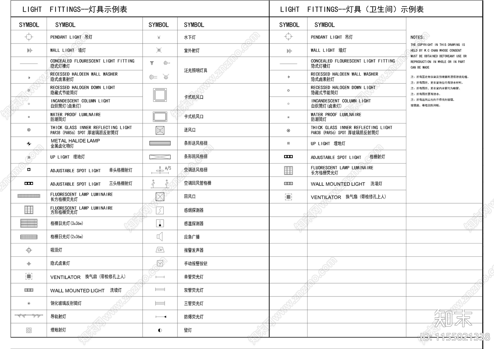室内设计制图标准及综合图库cad施工图下载【ID:1155021338】