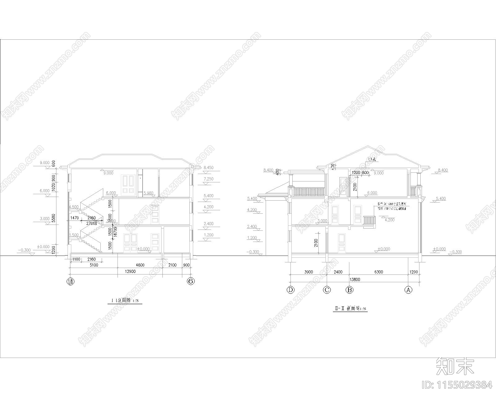 D085cad施工图下载【ID:1155029384】