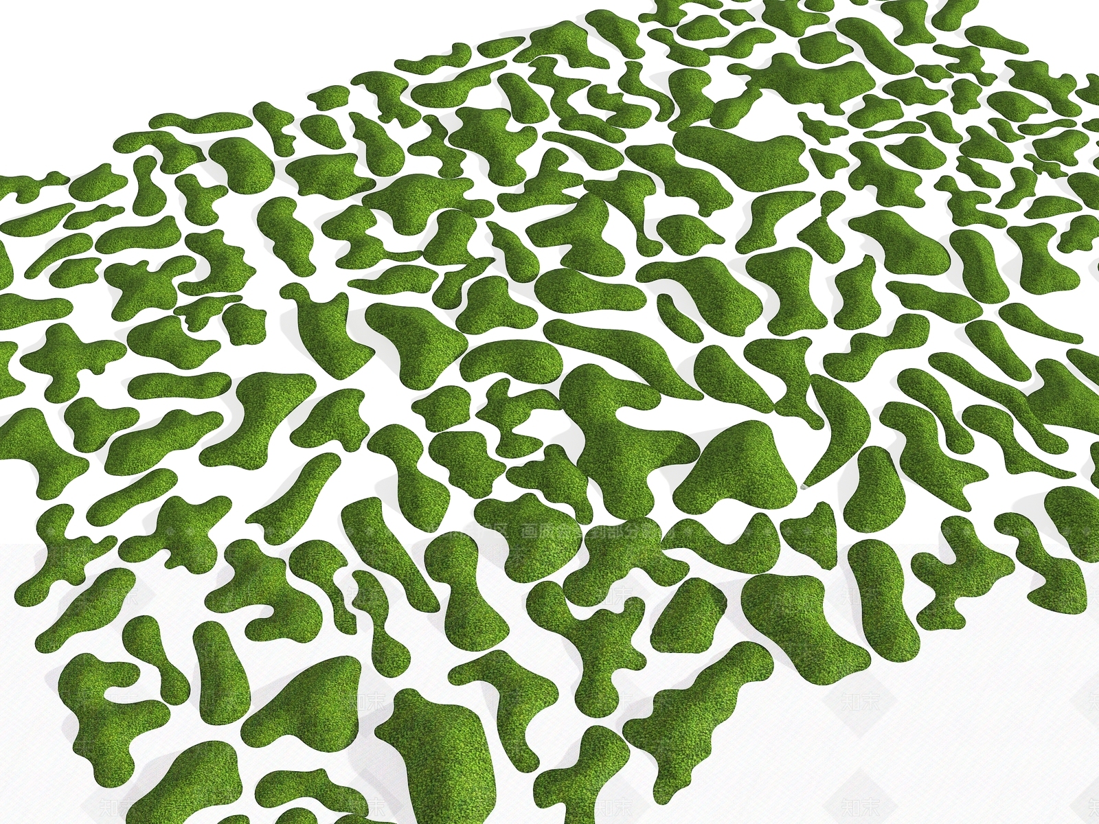 现代公园微地形3D模型下载【ID:1155034308】