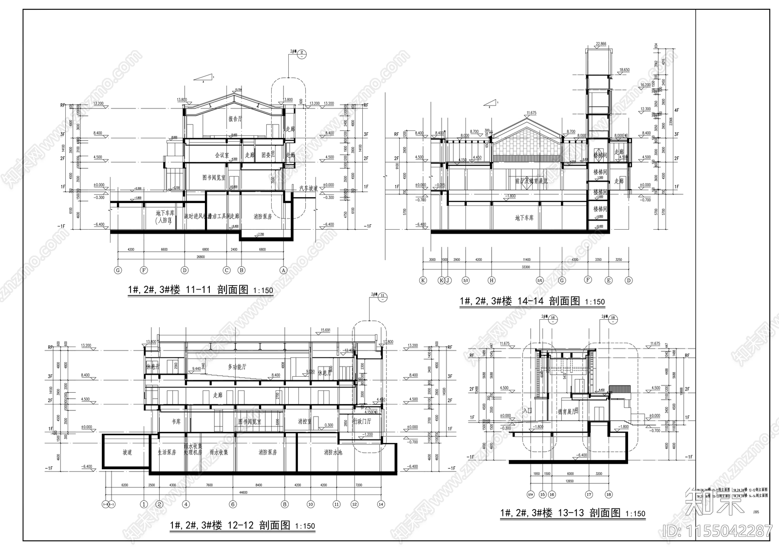 周浦小cad施工图下载【ID:1155042287】