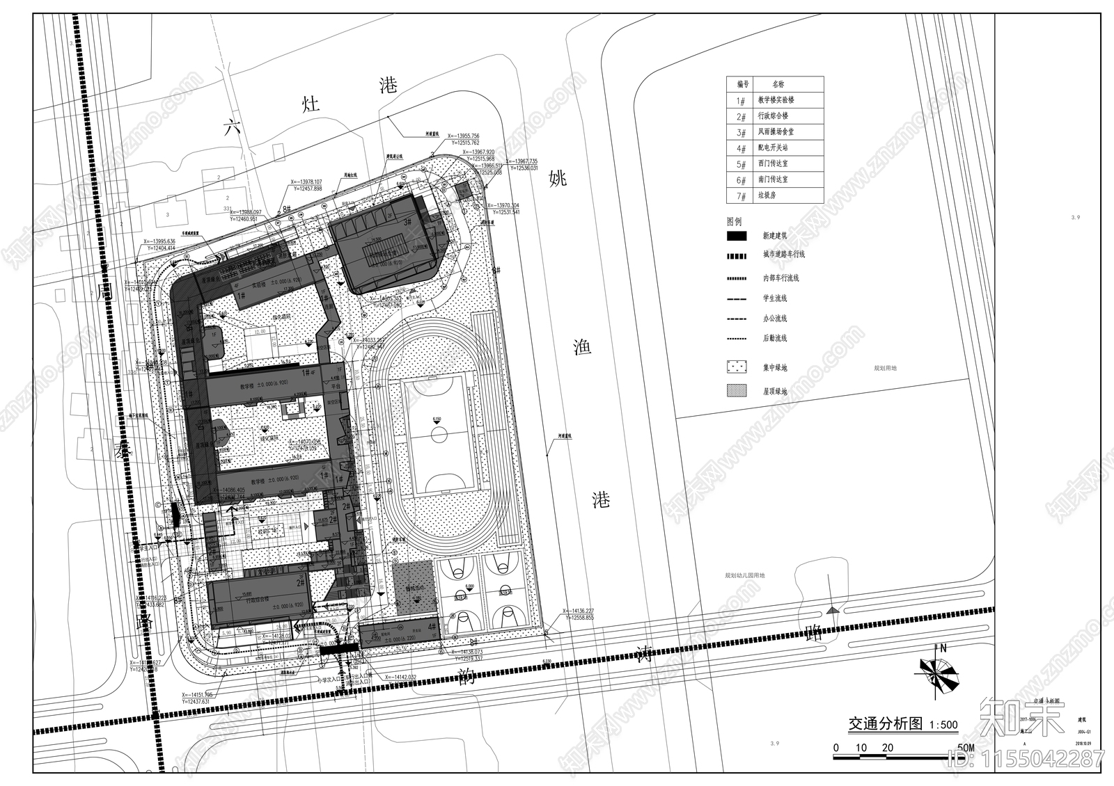 周浦小cad施工图下载【ID:1155042287】
