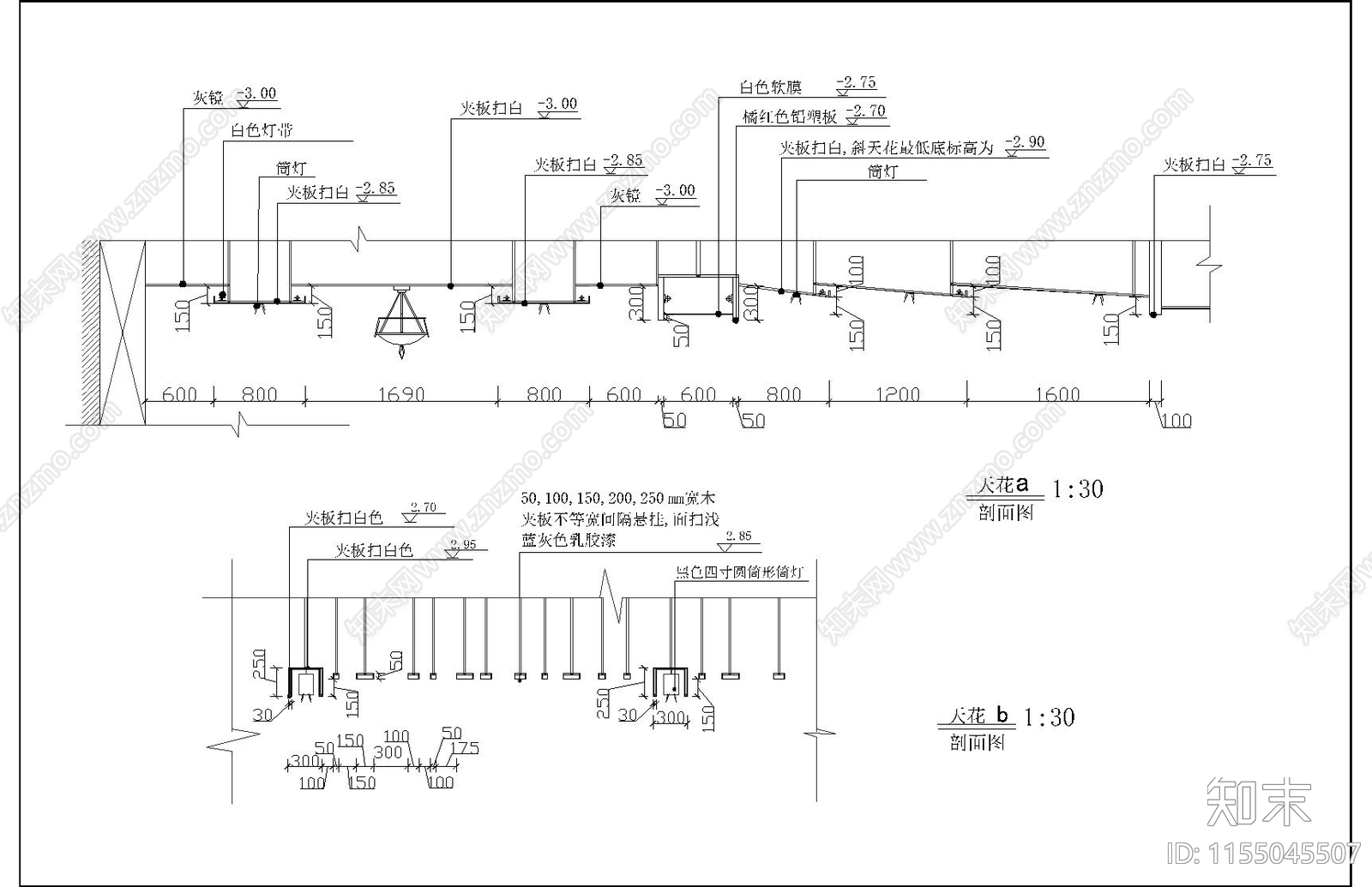 1550平方现代风格网吧网咖室内设计施工图下载【ID:1155045507】