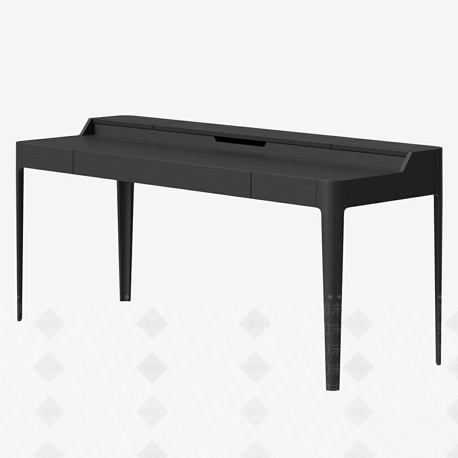 现代书桌3D模型下载【ID:1155053887】