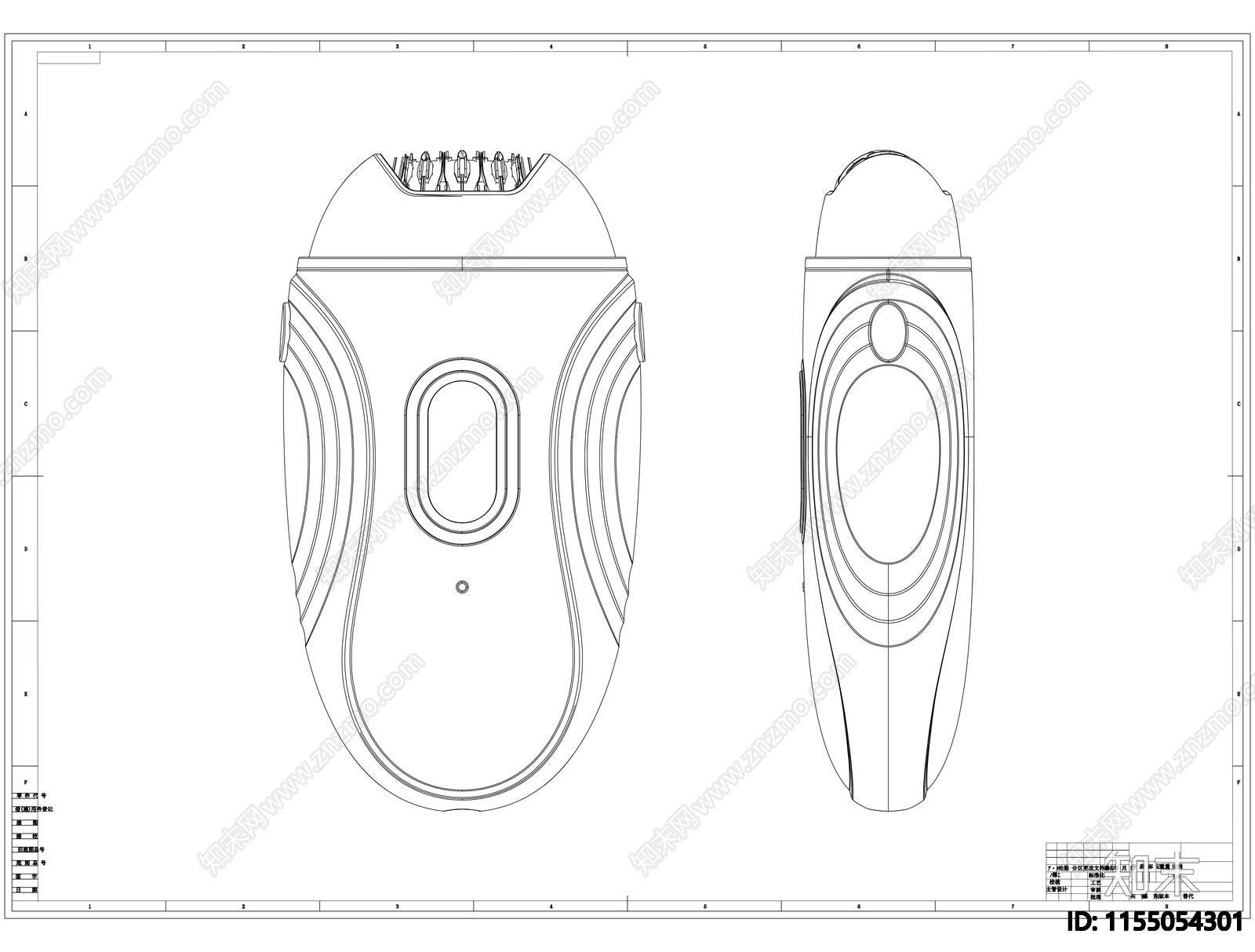 拔毛仪制作图cad施工图下载【ID:1155054301】