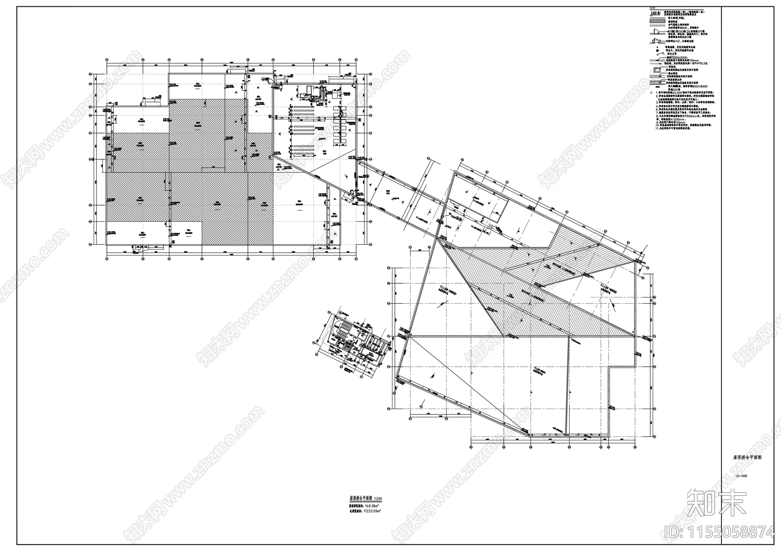 博物馆图纸建筑施工图下载【ID:1155058874】