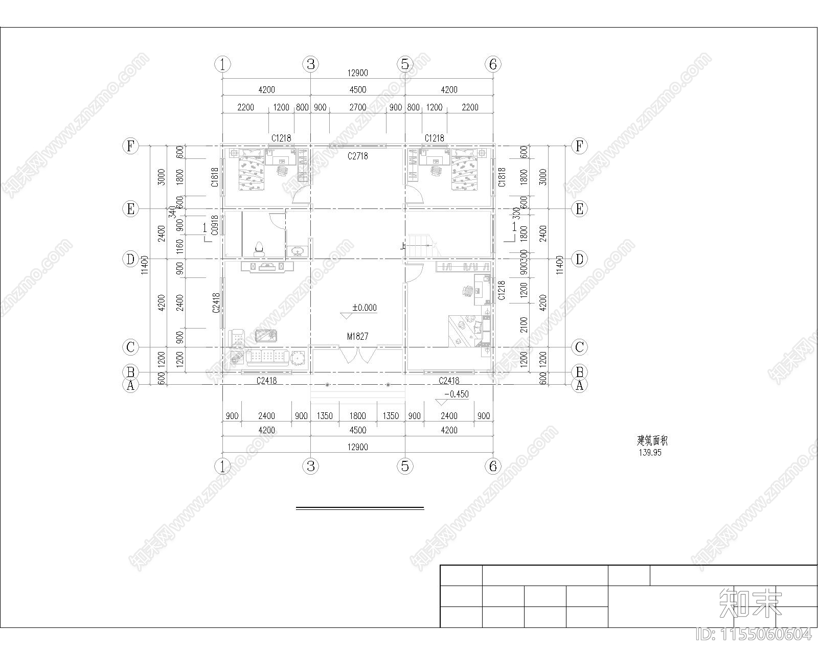 云南普洱建筑cad施工图下载【ID:1155060604】