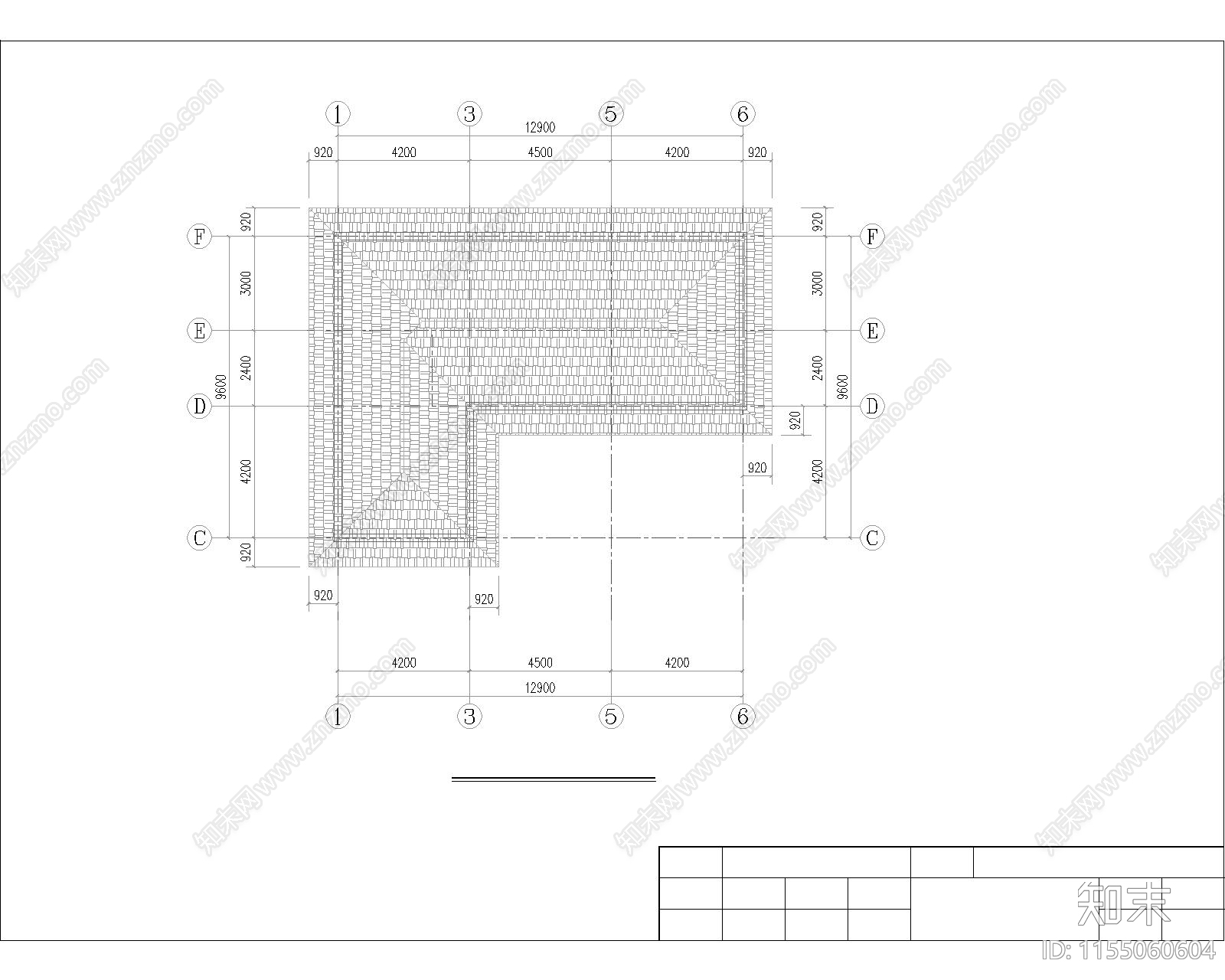 云南普洱建筑cad施工图下载【ID:1155060604】