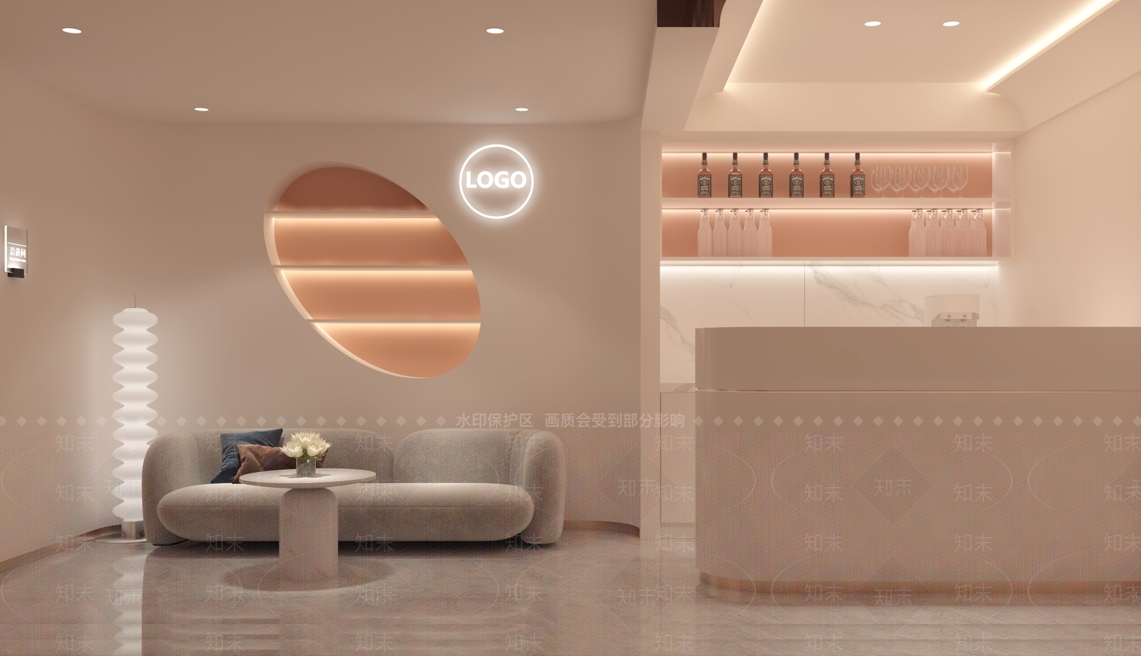 现代酒吧3D模型下载【ID:1214336014】