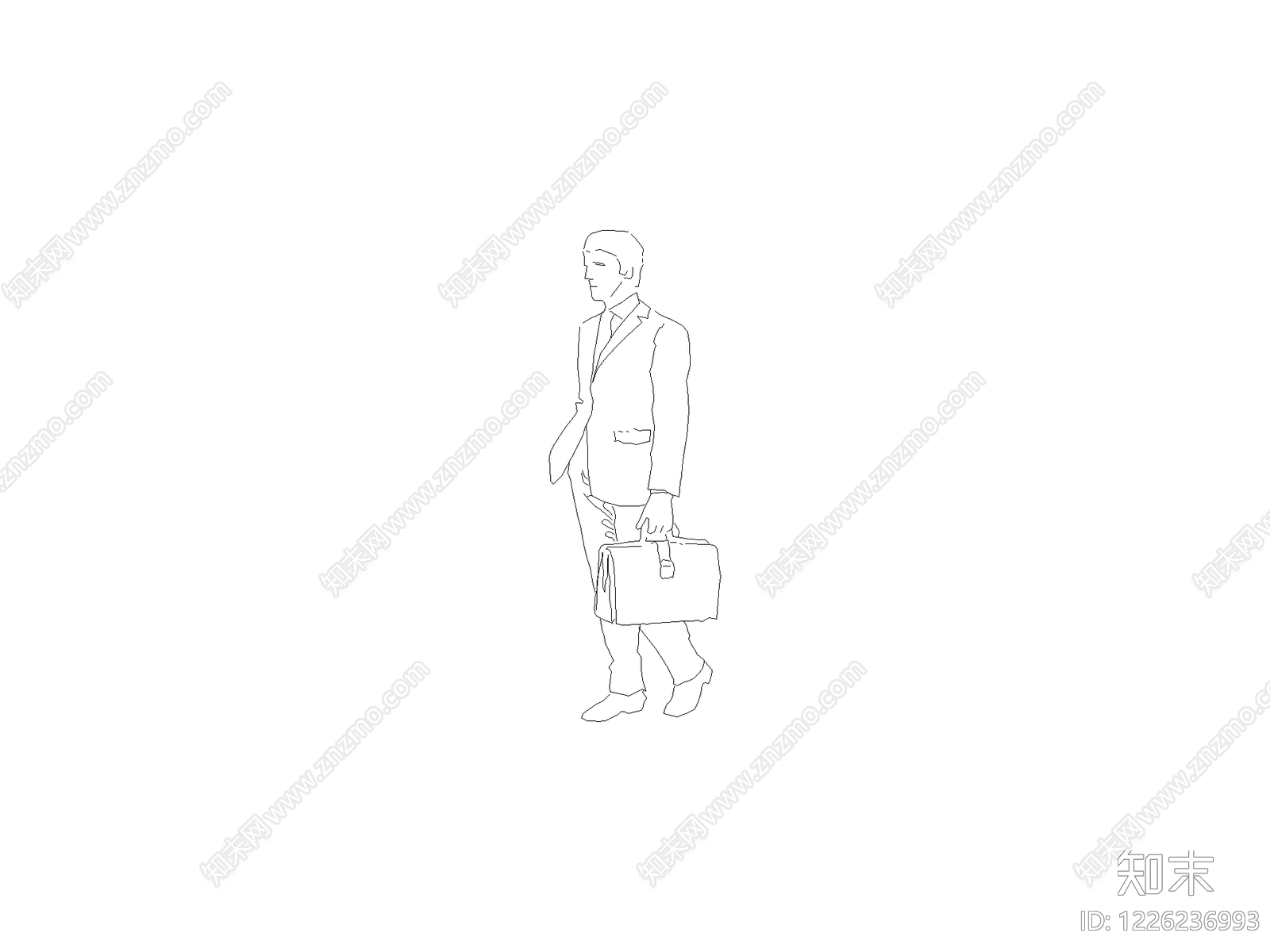 人物cad施工图下载【ID:1226236993】