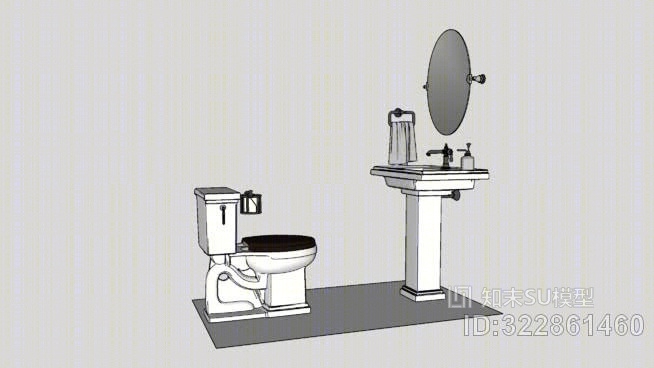 toiletSU模型下载【ID:322861460】