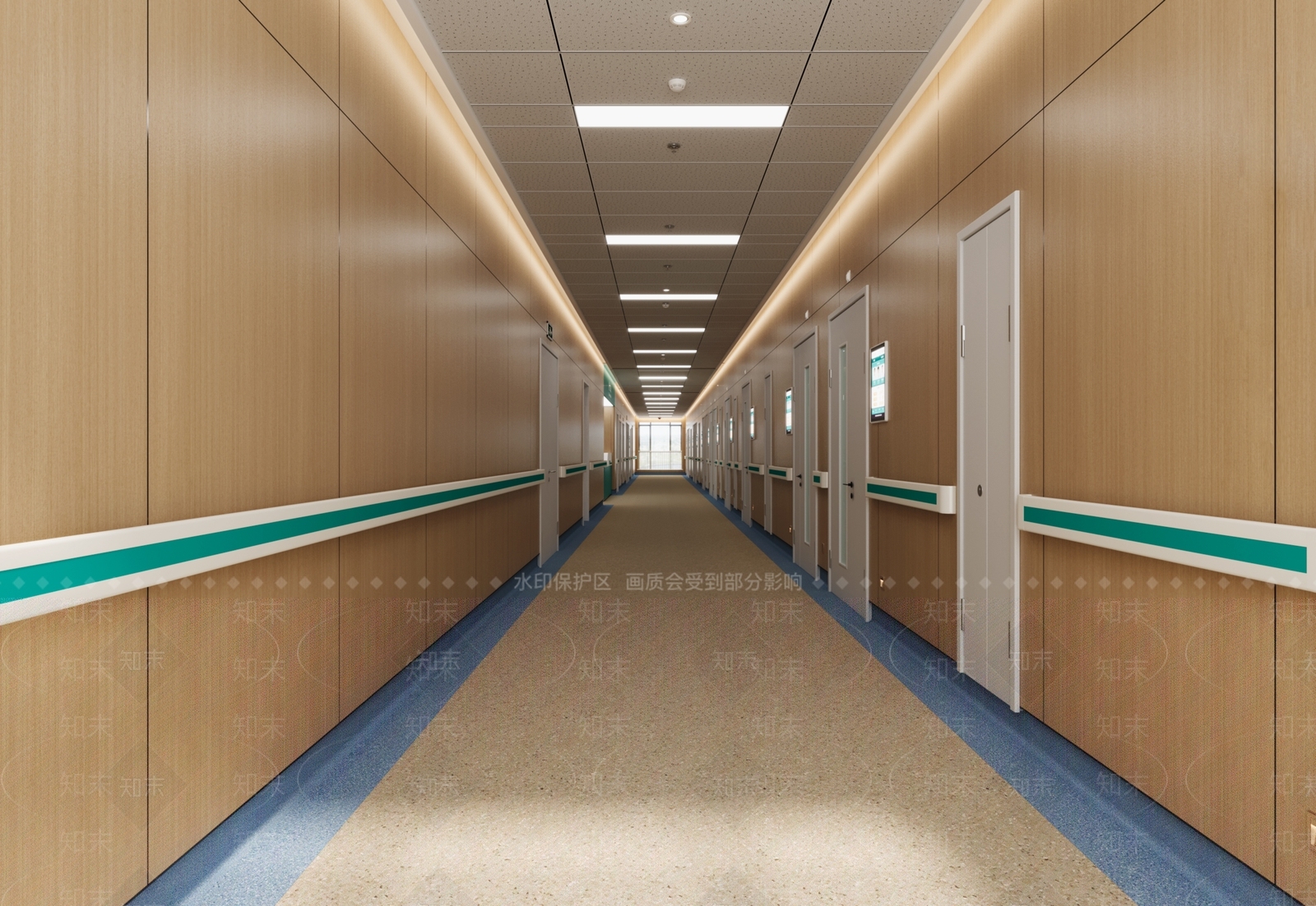 现代护士站3D模型下载【ID:1155080893】