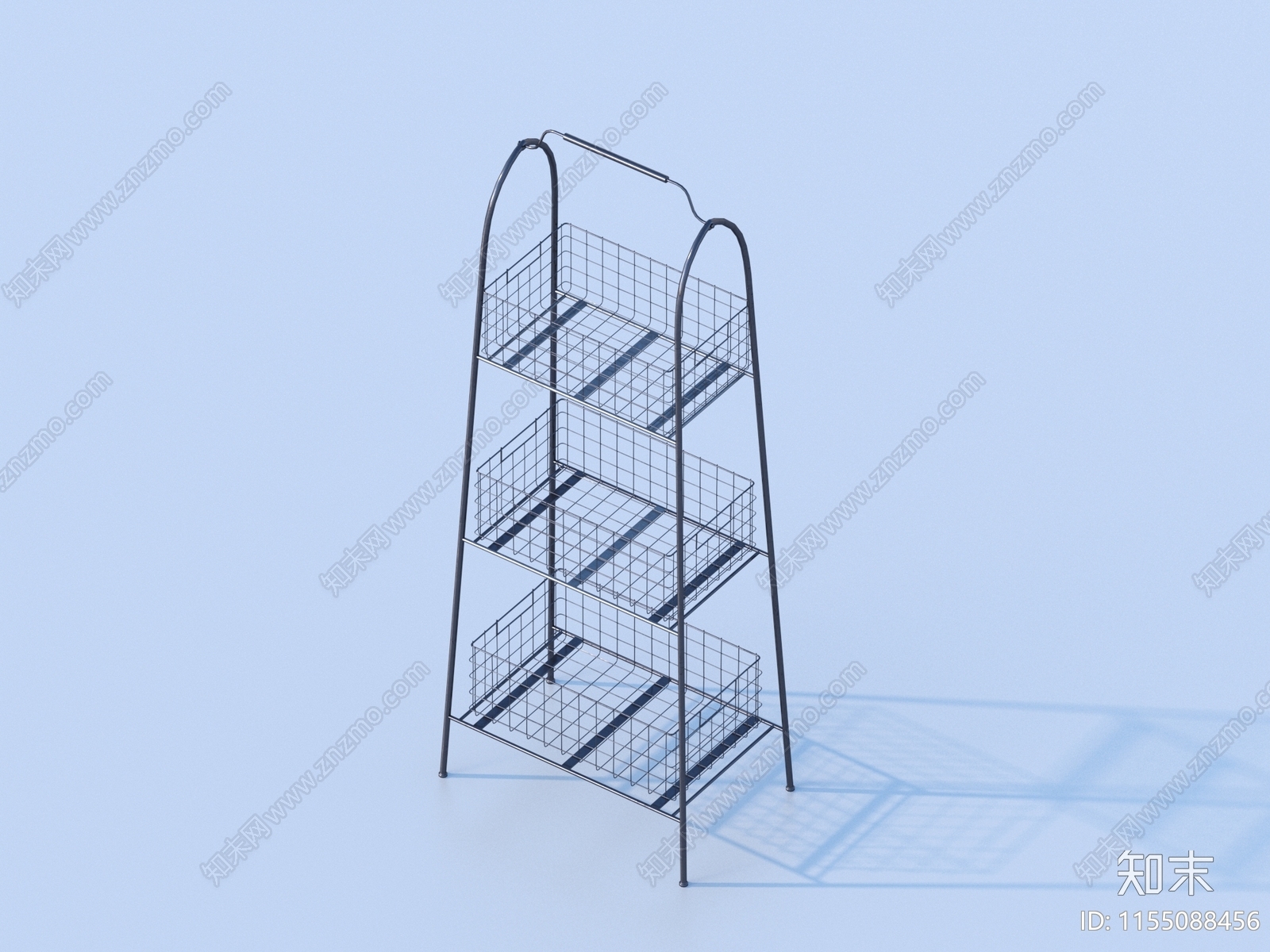 现代置物架3D模型下载【ID:1155088456】