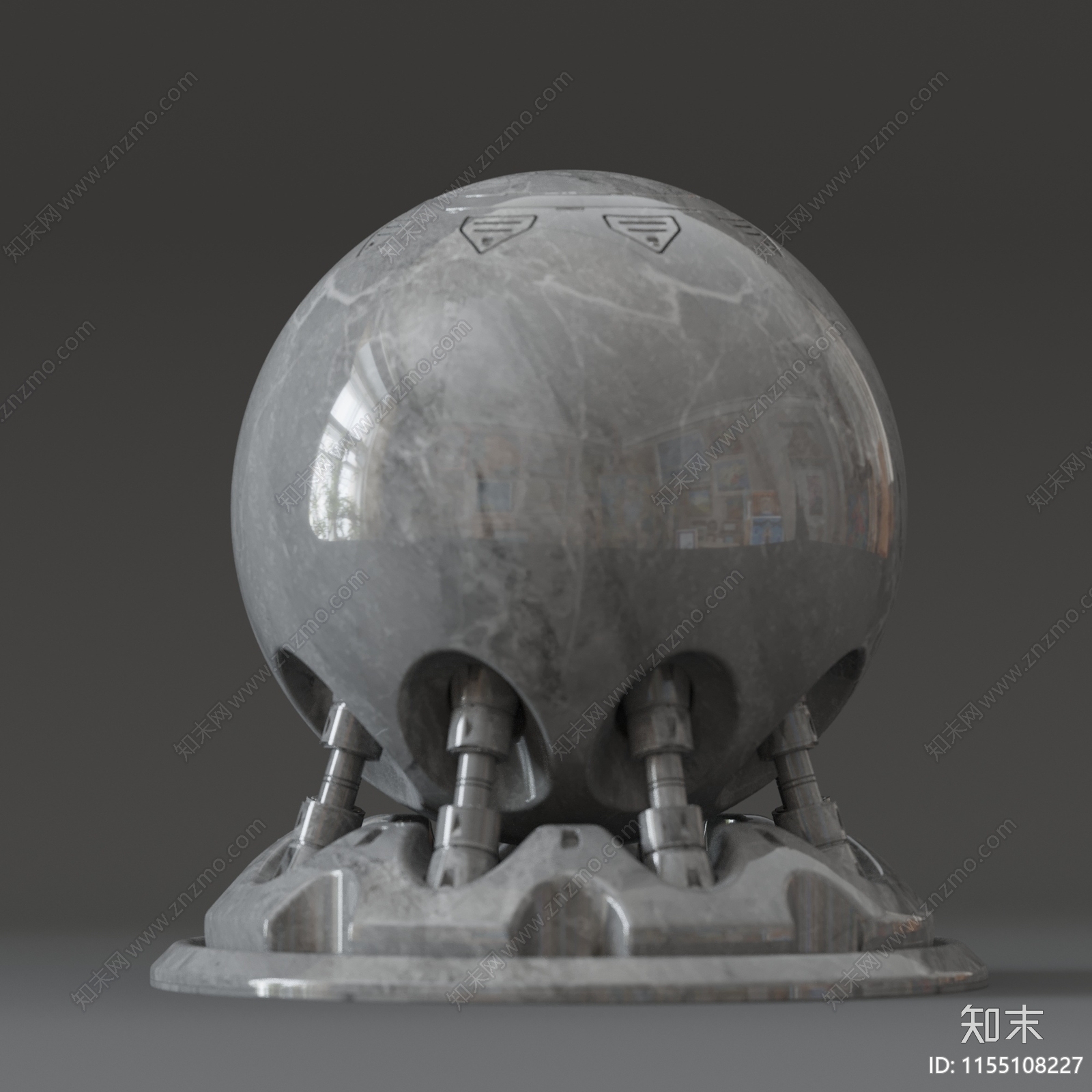 深灰地砖贴图下载【ID:1155108227】