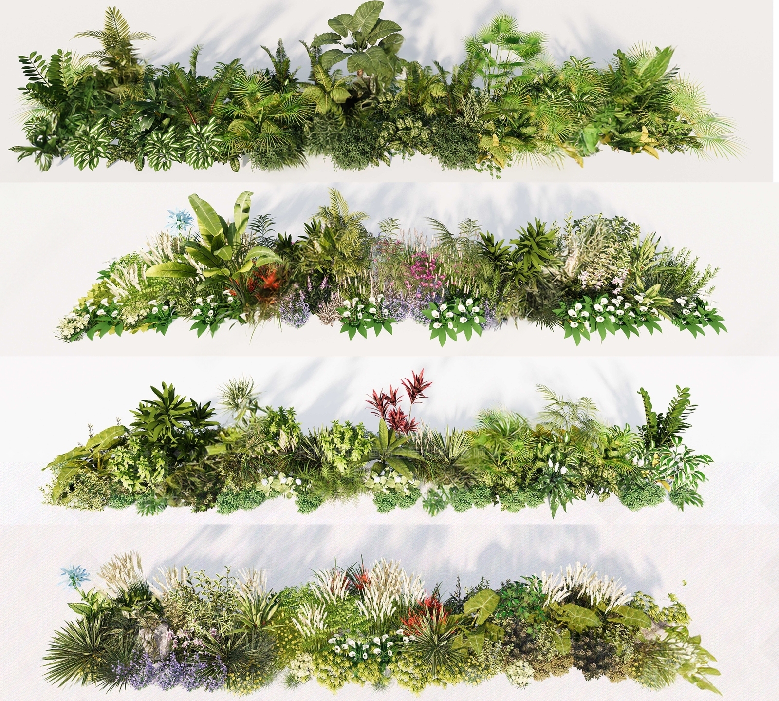 景观植物灌木3D模型下载【ID:1155113853】