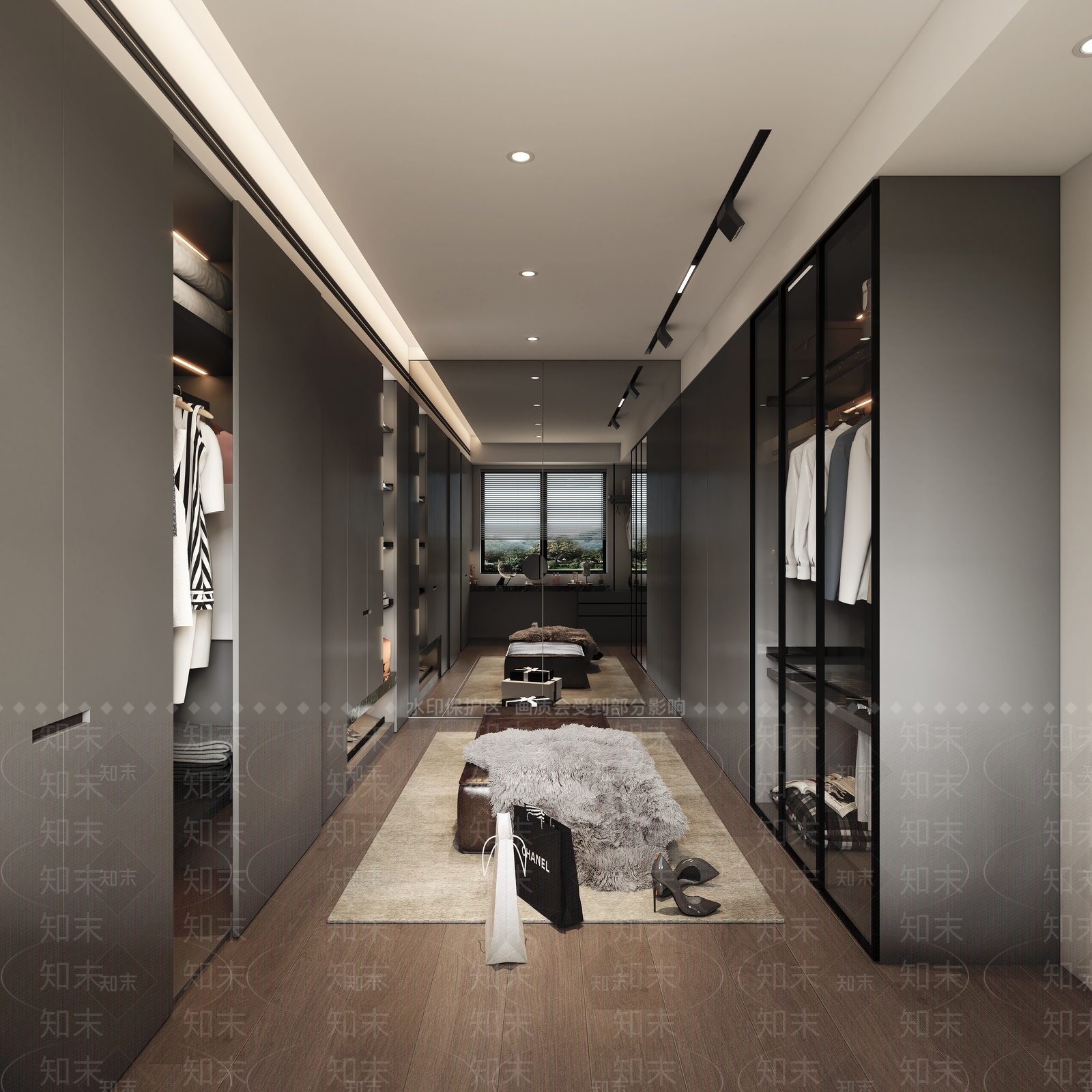 大理石台面梳妆台梳妆台3D模型下载【ID:1227581383】