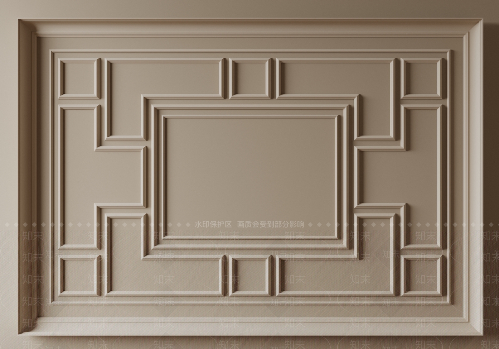 法式天花吊顶3D模型下载【ID:1155144736】