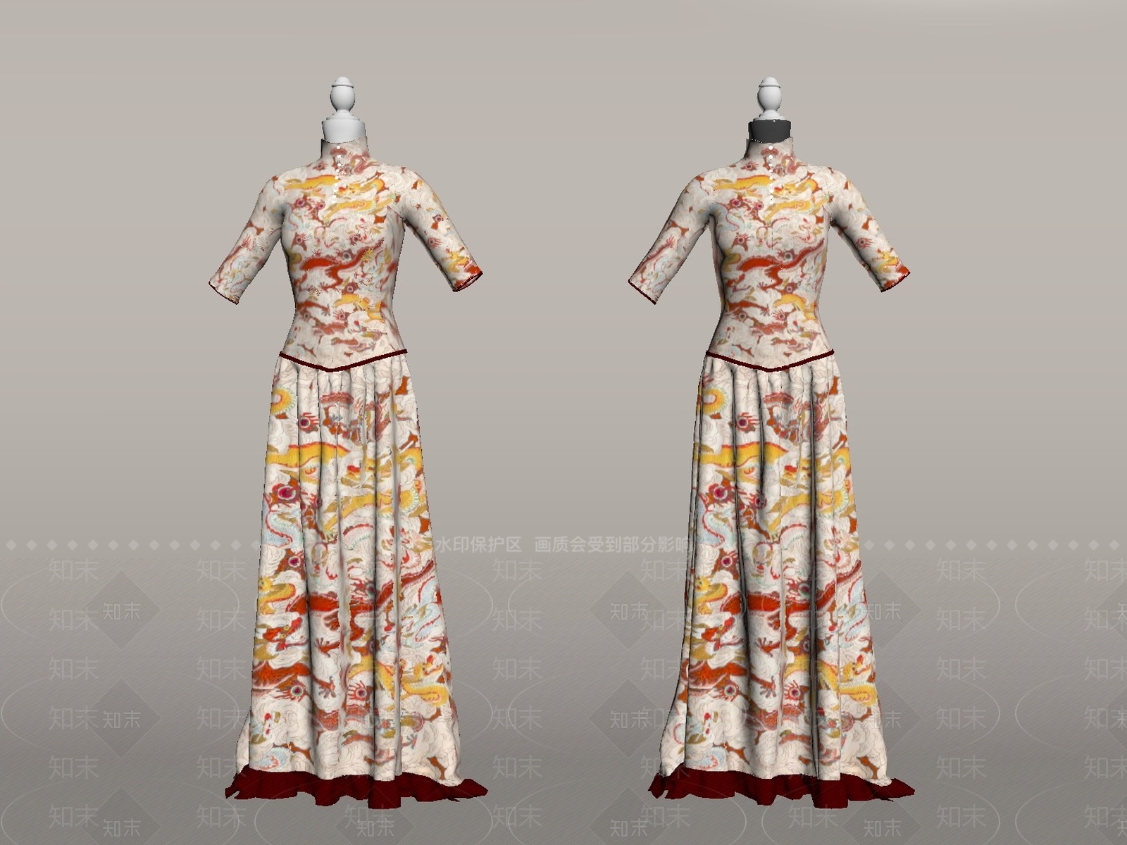 女装SU模型下载【ID:1155157676】