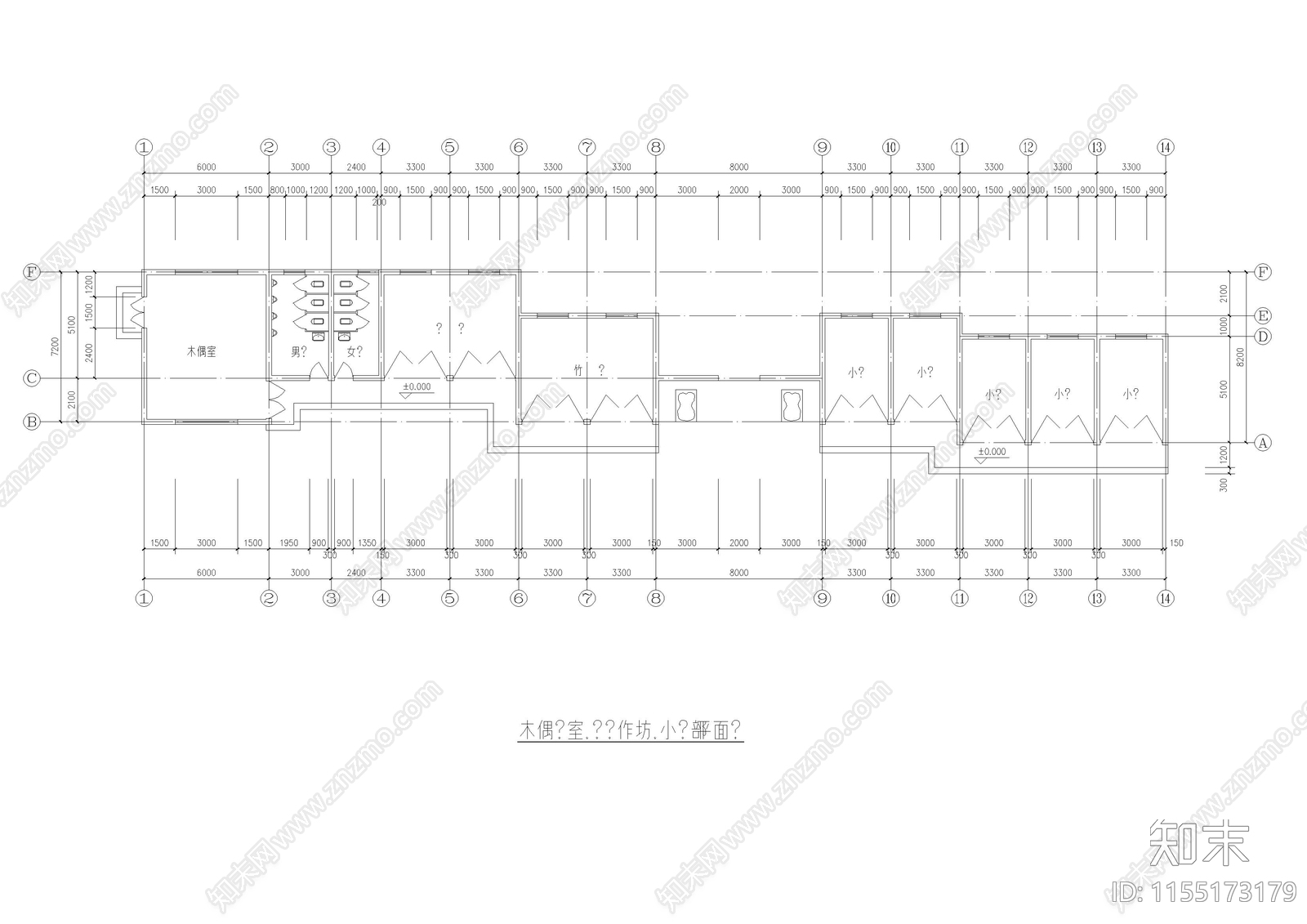 古建民居设cad施工图下载【ID:1155173179】