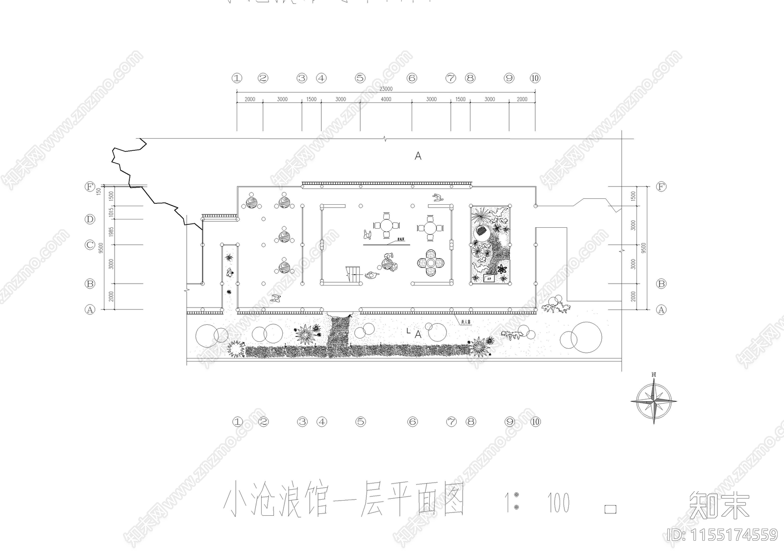 经典古建筑设计图纸cad施工图下载【ID:1155174559】