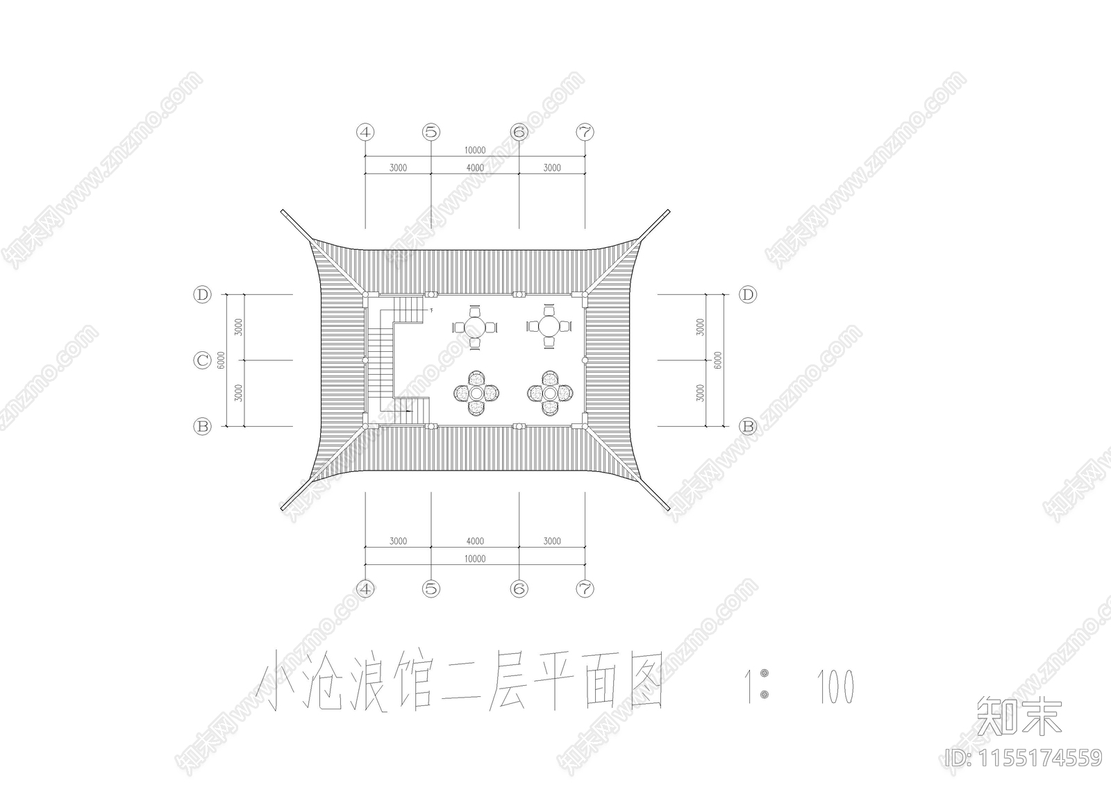 经典古建筑设计图纸cad施工图下载【ID:1155174559】