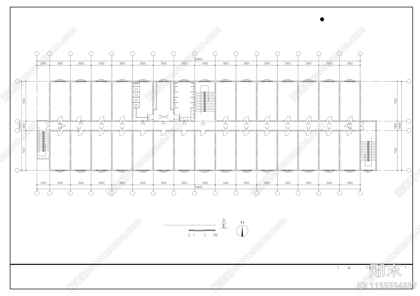 河南建邺足球学校施工图下载【ID:1155554337】