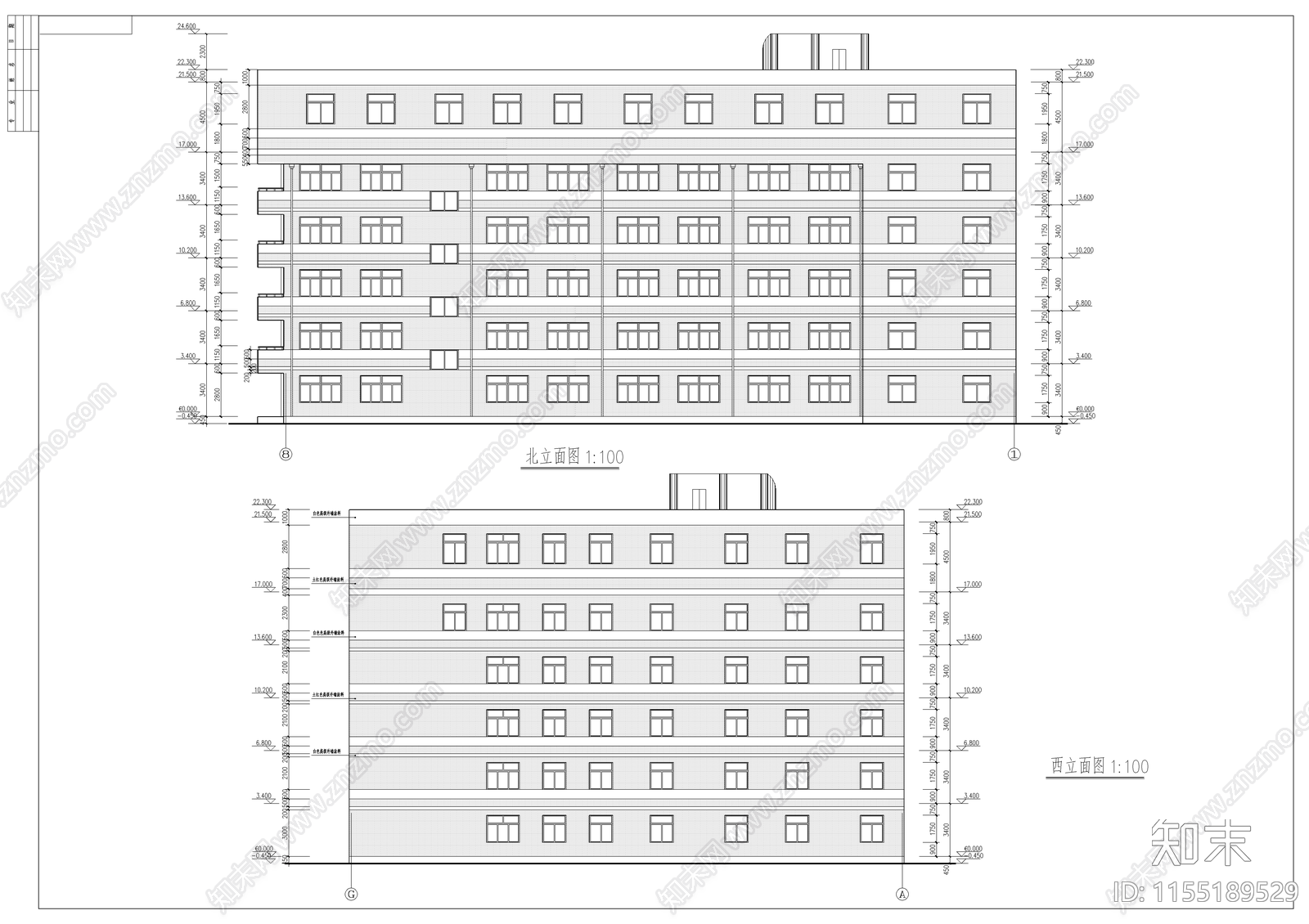 学校建筑CAD图纸