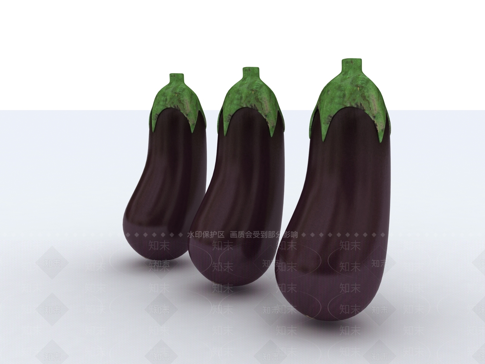 茄子3D模型下载【ID:1155190185】