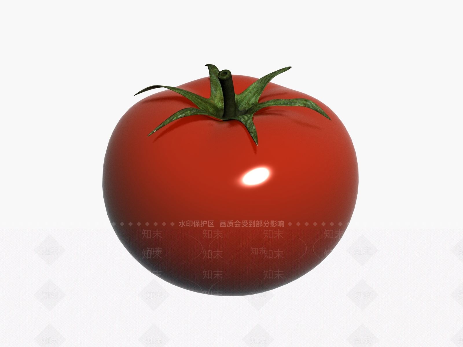 酒水食物3D模型渲染效果图