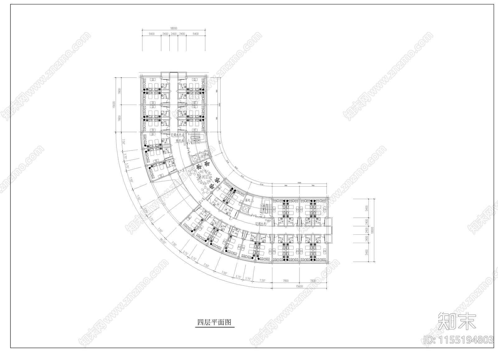 某大学星级会馆建筑cad施工图下载【ID:1155194803】