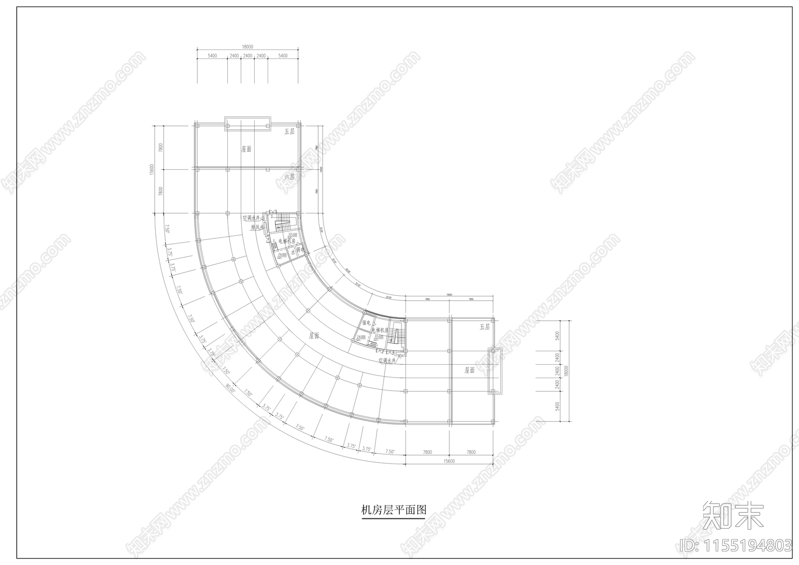 某大学星级会馆建筑cad施工图下载【ID:1155194803】