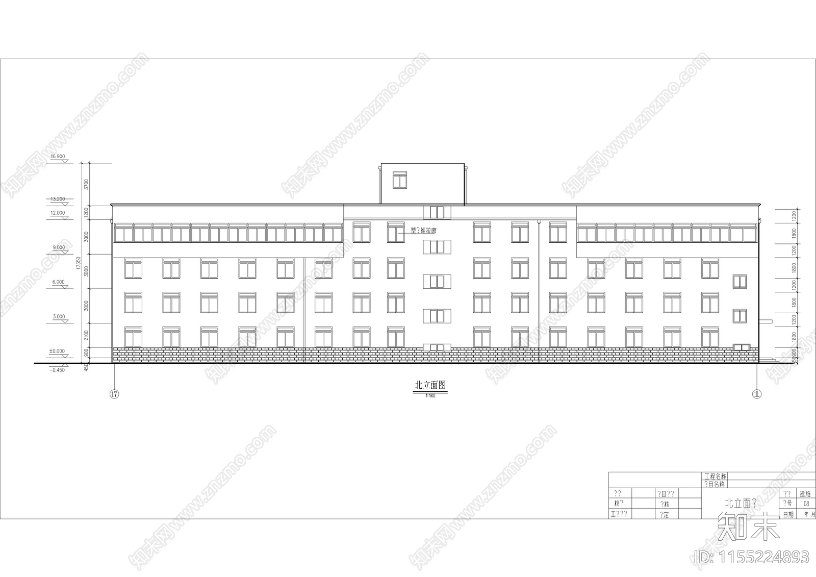 医院建筑cad施工图下载【ID:1155224893】