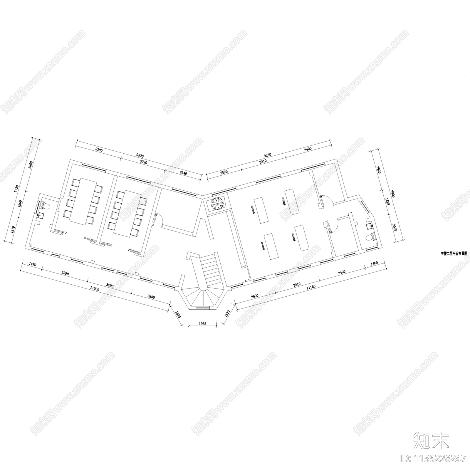 侘寂风树与小屋户外休闲会所室内室内cad施工图下载【ID:1155228247】