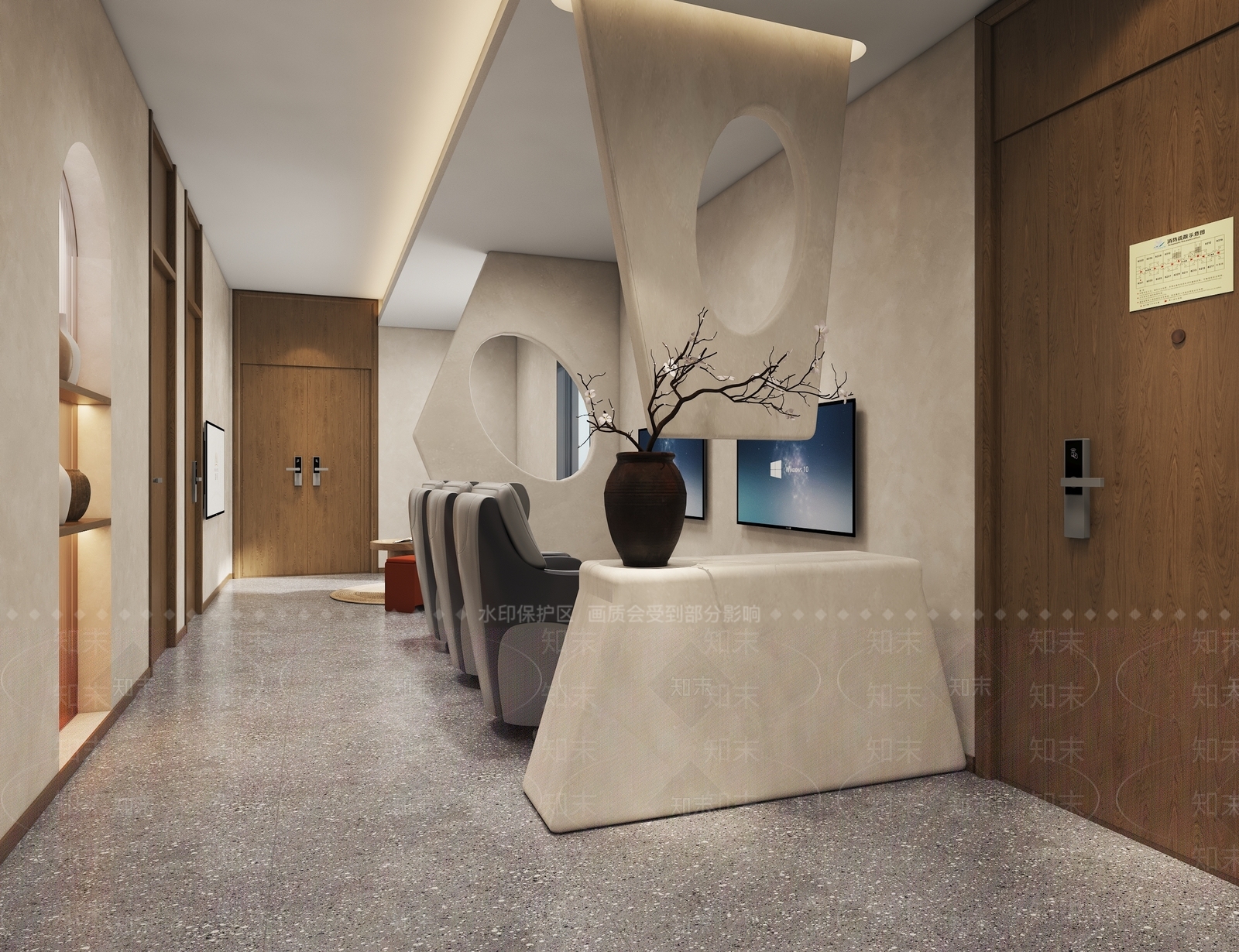 侘寂娱乐室3D模型下载【ID:1155253476】