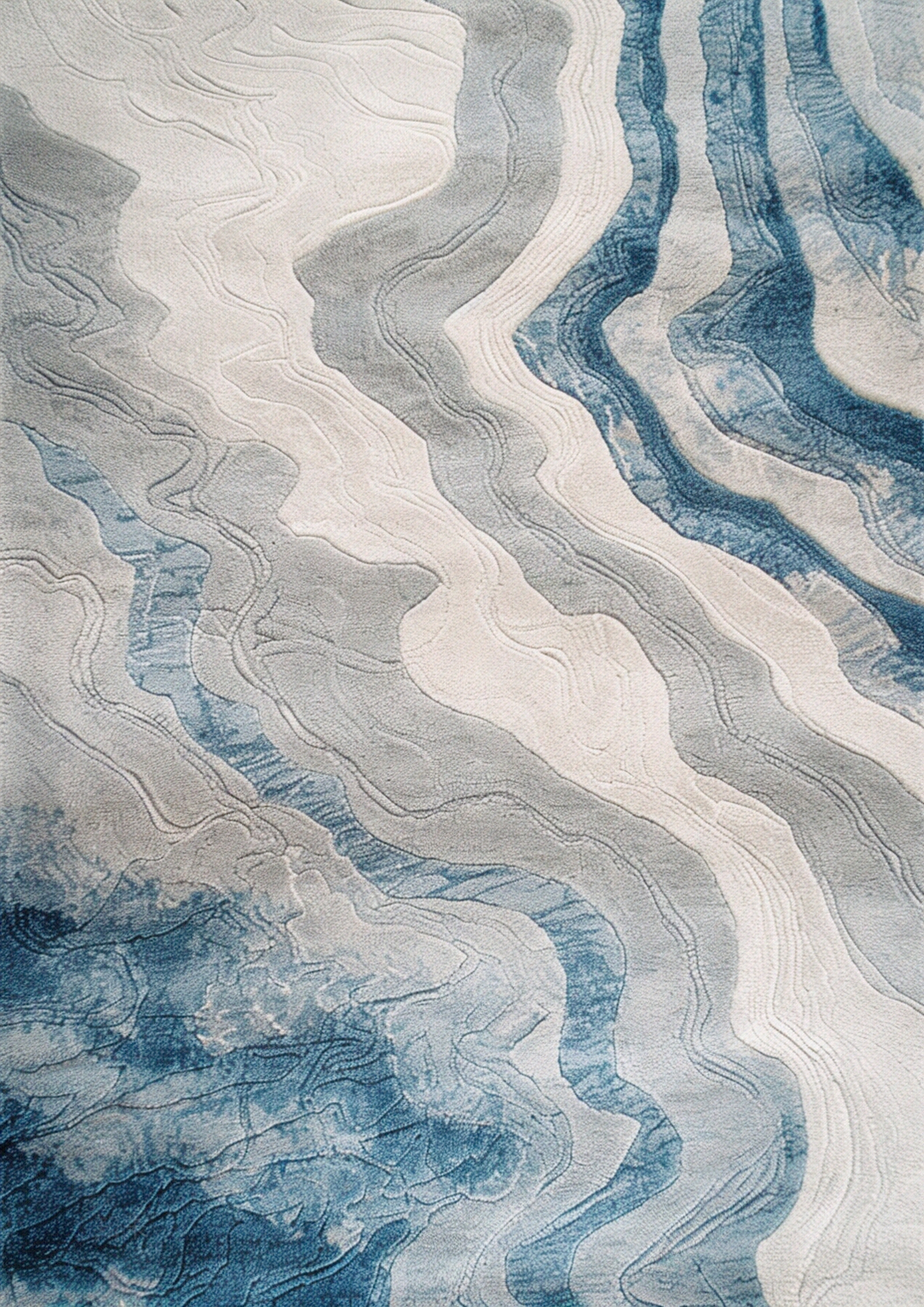 现代蓝色抽象纹理地毯贴图下载【ID:1155268203】