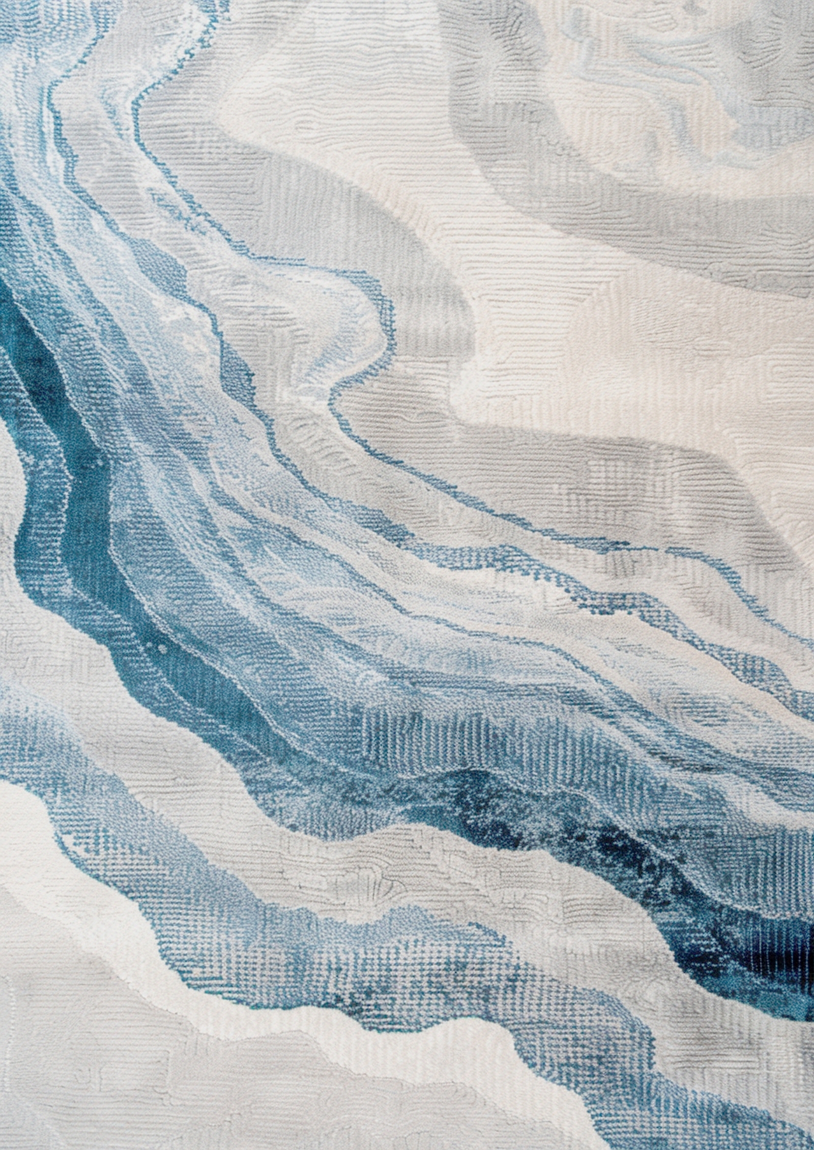 现代蓝色抽象纹理地毯贴图下载【ID:1155268489】