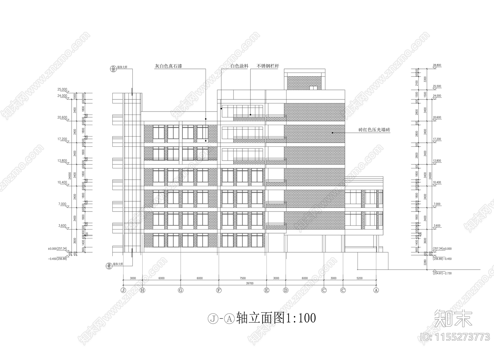 某中学建cad施工图下载【ID:1155273773】
