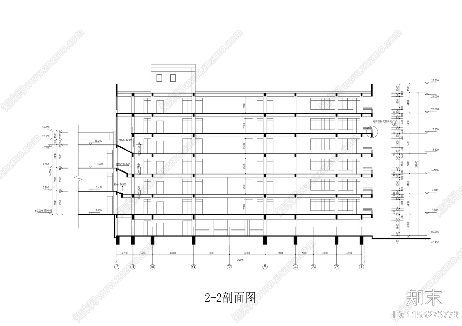 某中学建cad施工图下载【ID:1155273773】