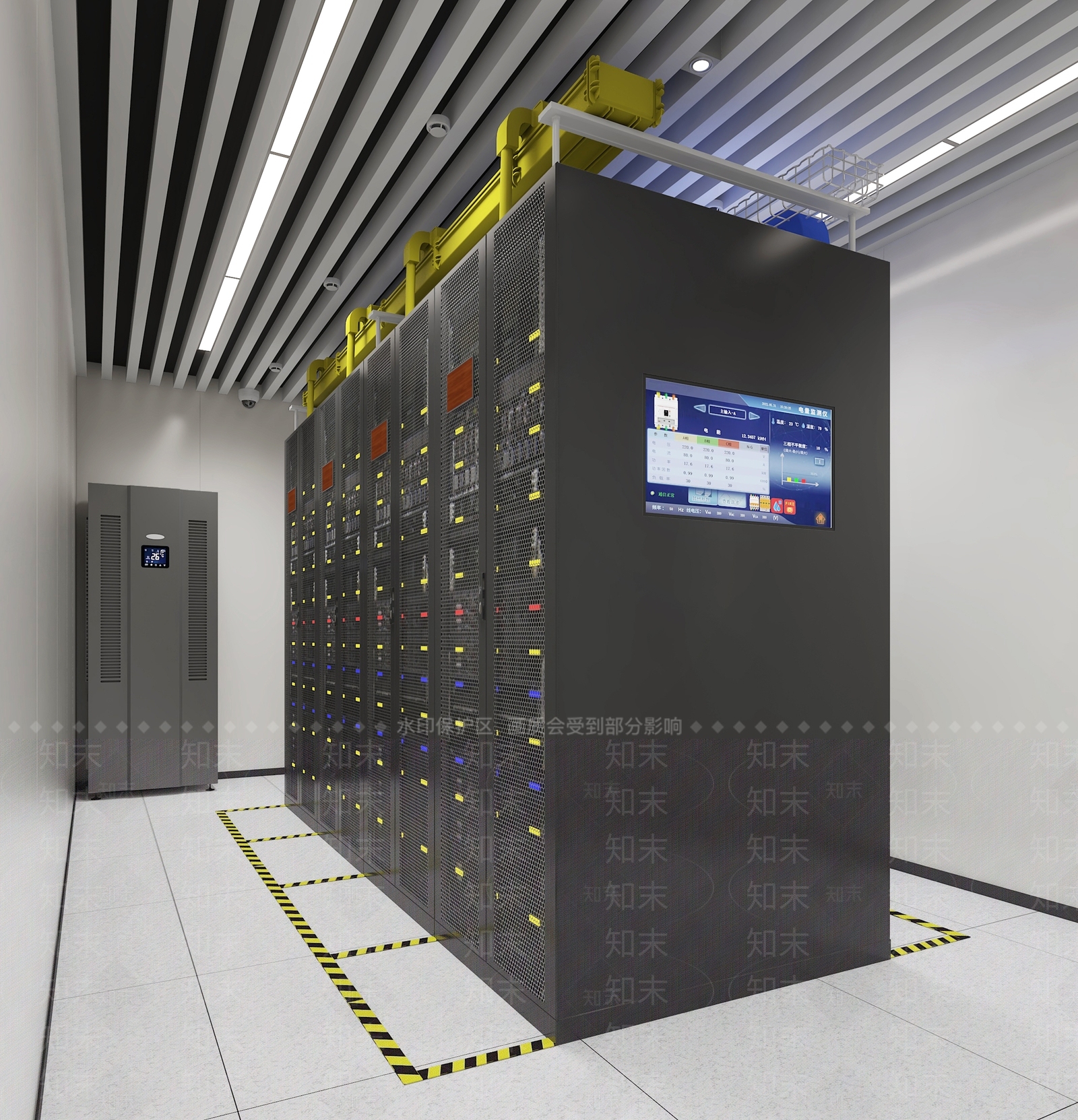 现代机房3D模型下载【ID:1155281884】