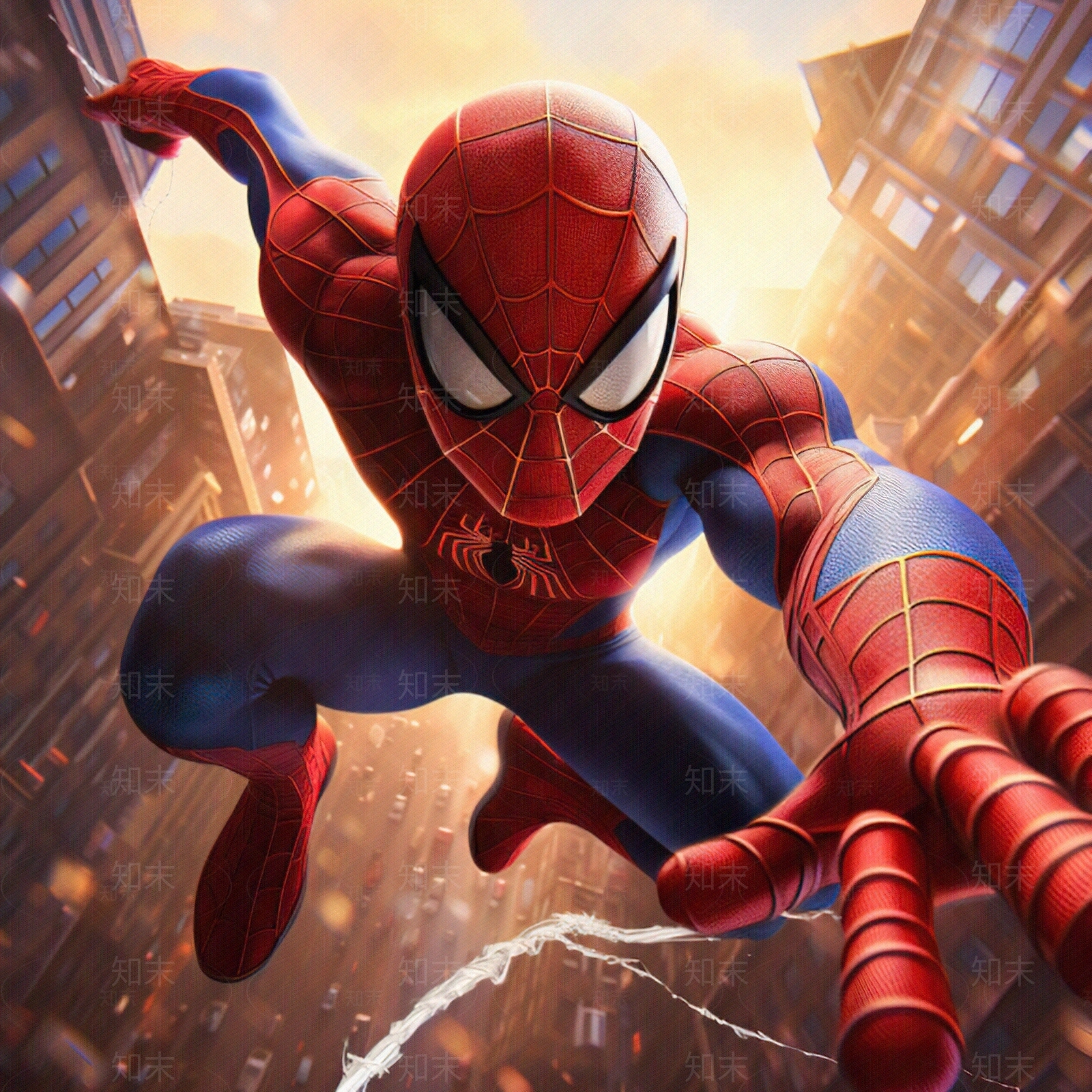蜘蛛侠动漫主题壁纸贴图下载【ID:1155309681】