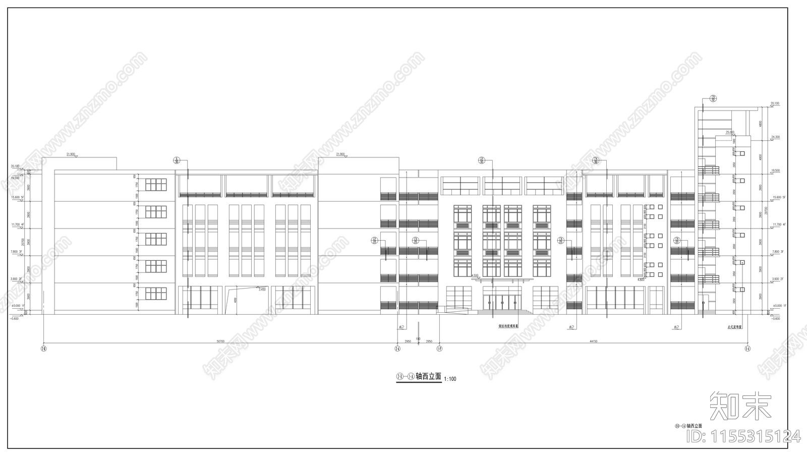某教学cad施工图下载【ID:1155315124】