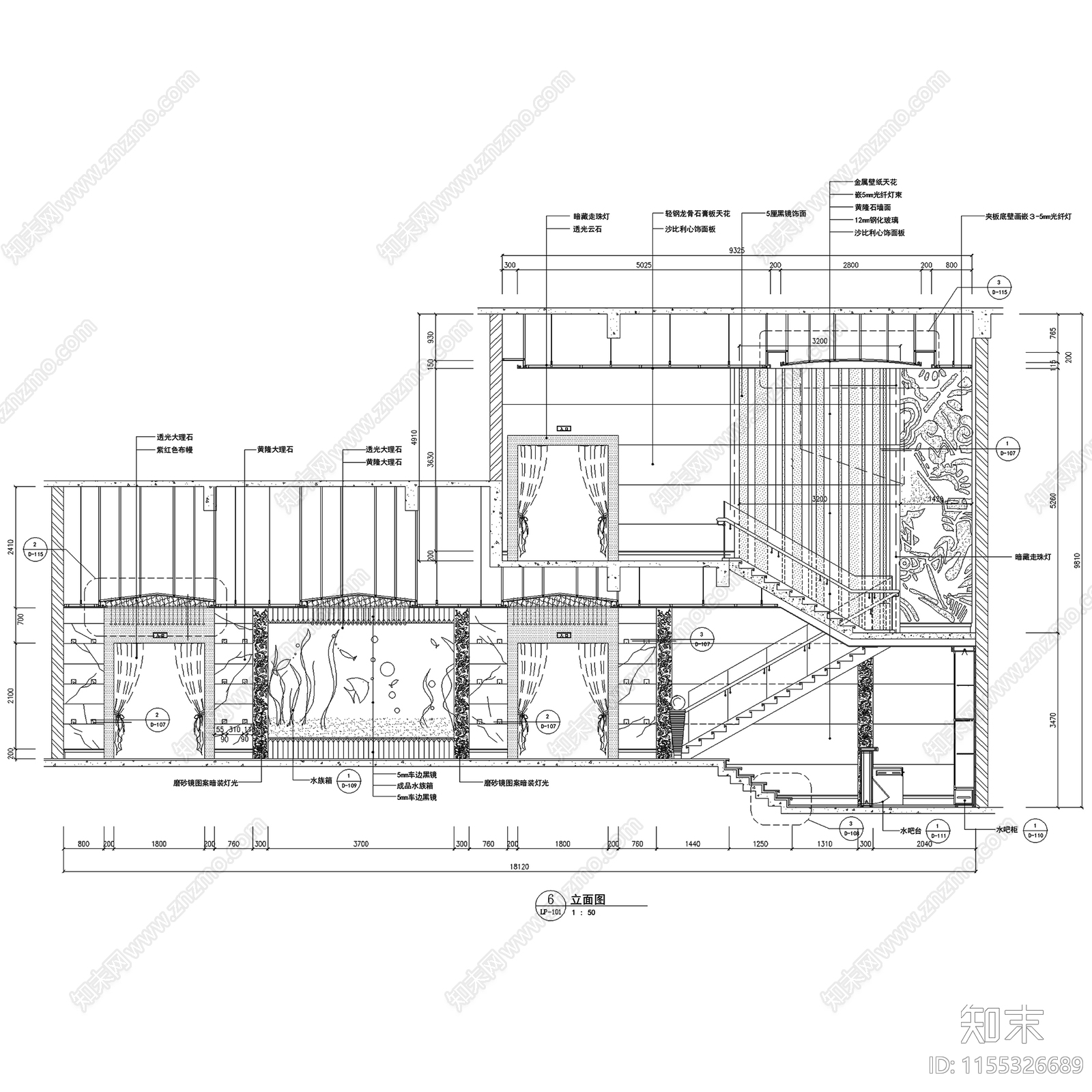 株洲环洲音乐舞台室内装饰CAcad施工图下载【ID:1155326689】