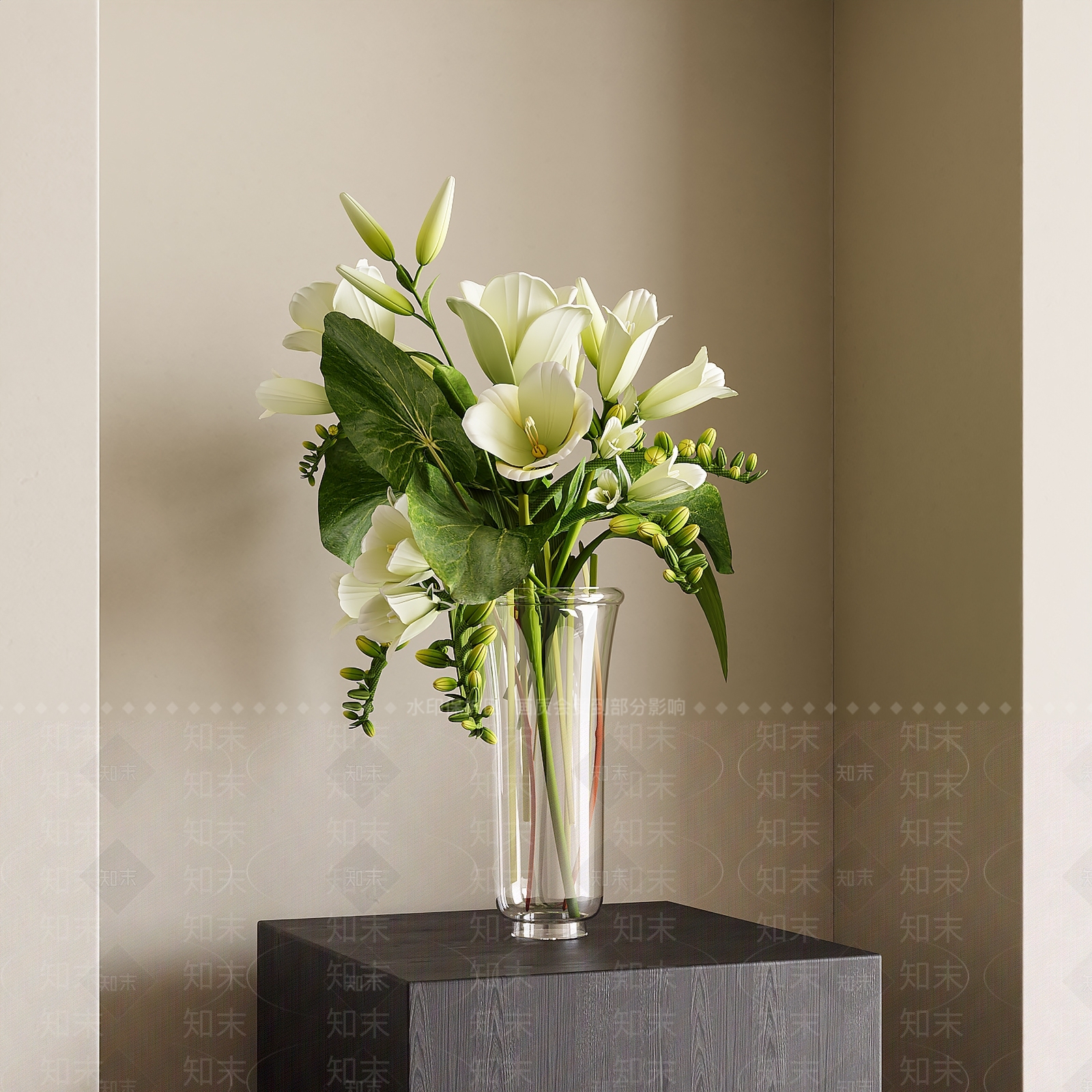 花艺3D模型下载【ID:1155327566】