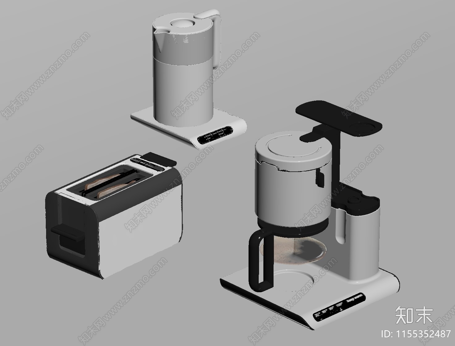 家用电器组合SU模型下载【ID:1155352487】