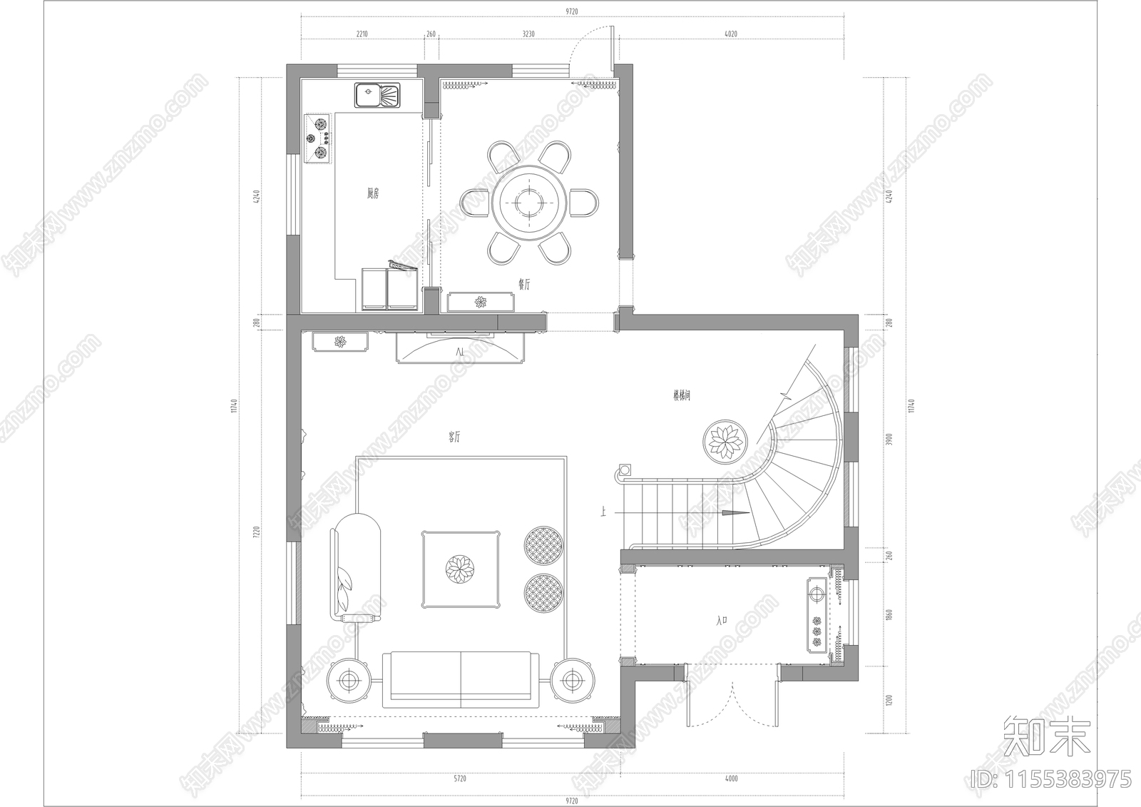 50套休闲会所室内cad施工图下载【ID:1155383975】